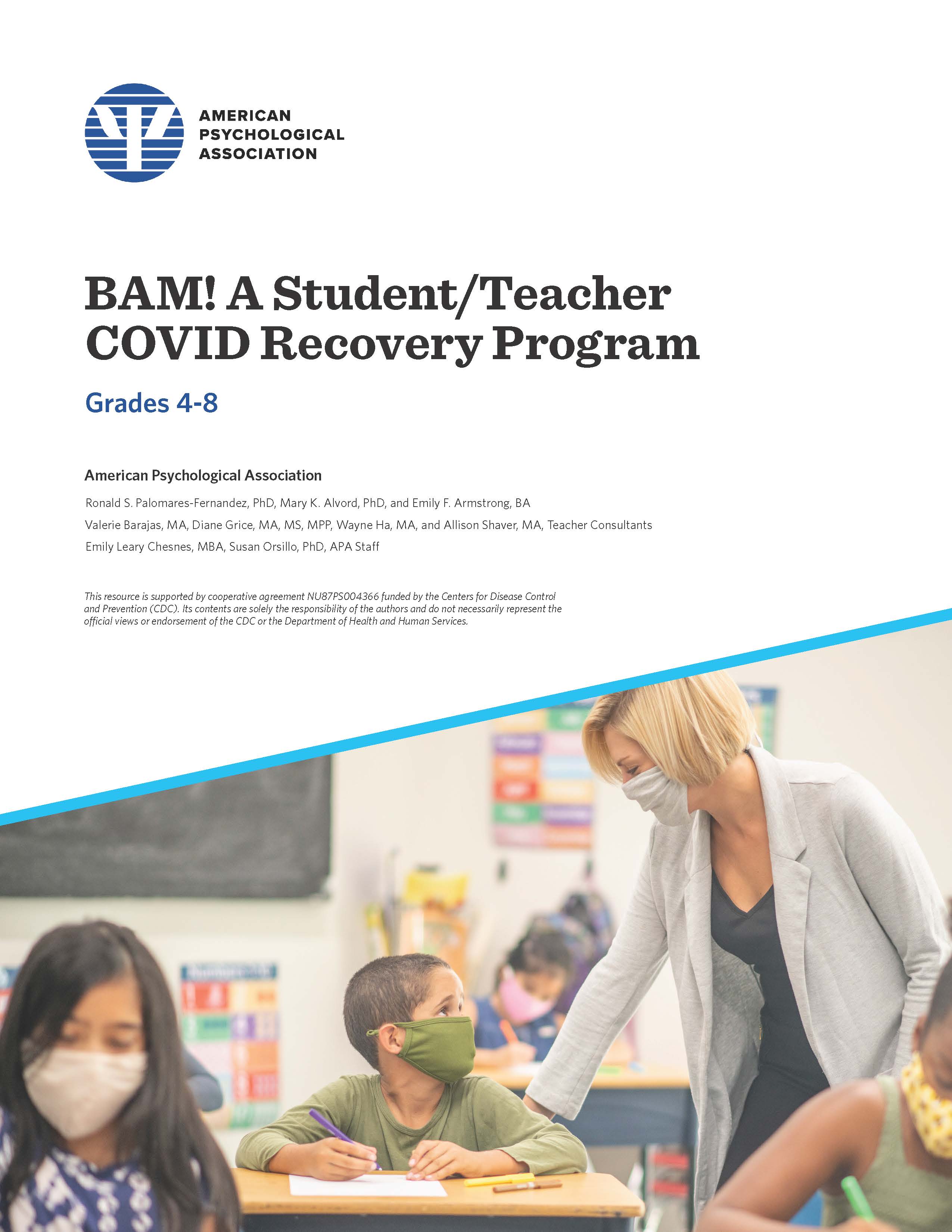 Building Student Resilience: A Student/Teacher COVID Recovery Program (Grades 4-8 Version)