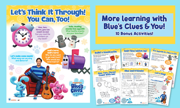 Take Your Preschoolers on a Learning Adventure with Blue's Clues & You!