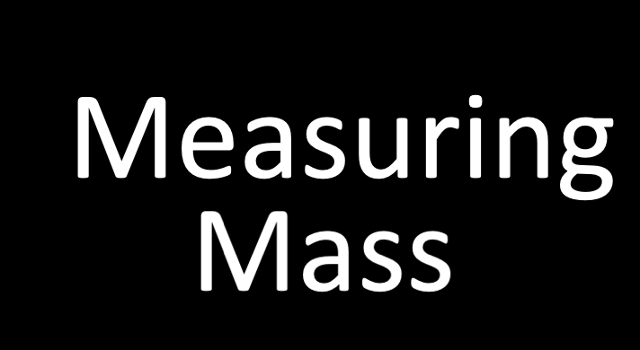 MEASURING MASS