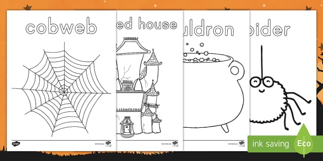 Halloween Coloring Sheets
