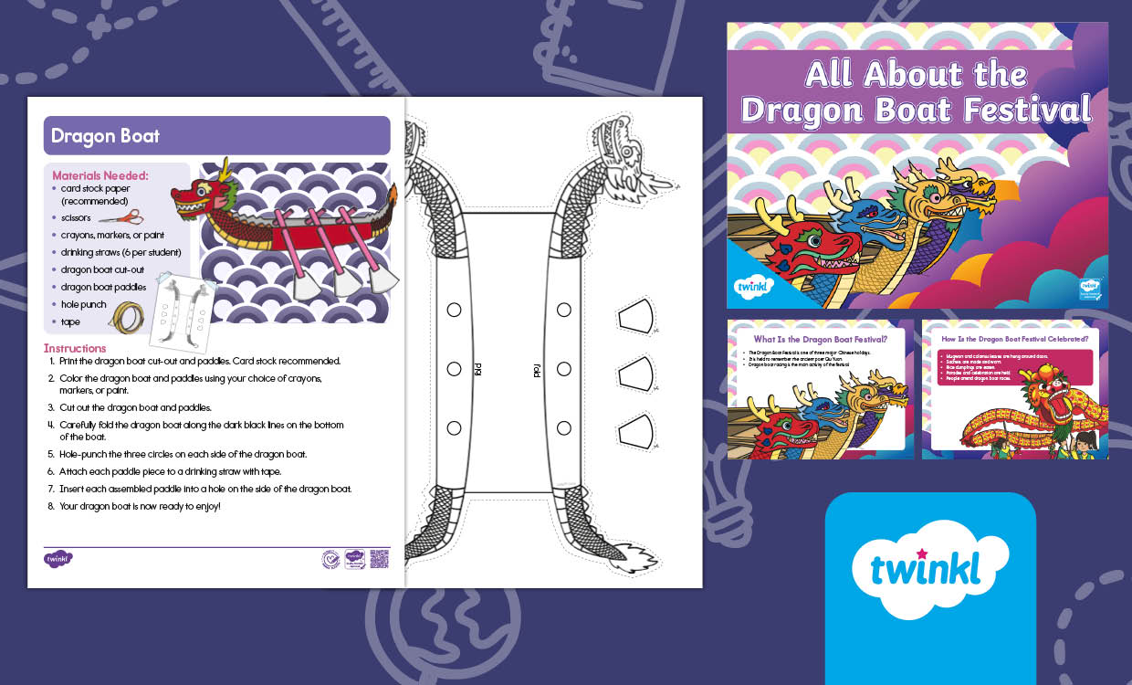  Dragon Boat Festival Activities for K-2nd Grade