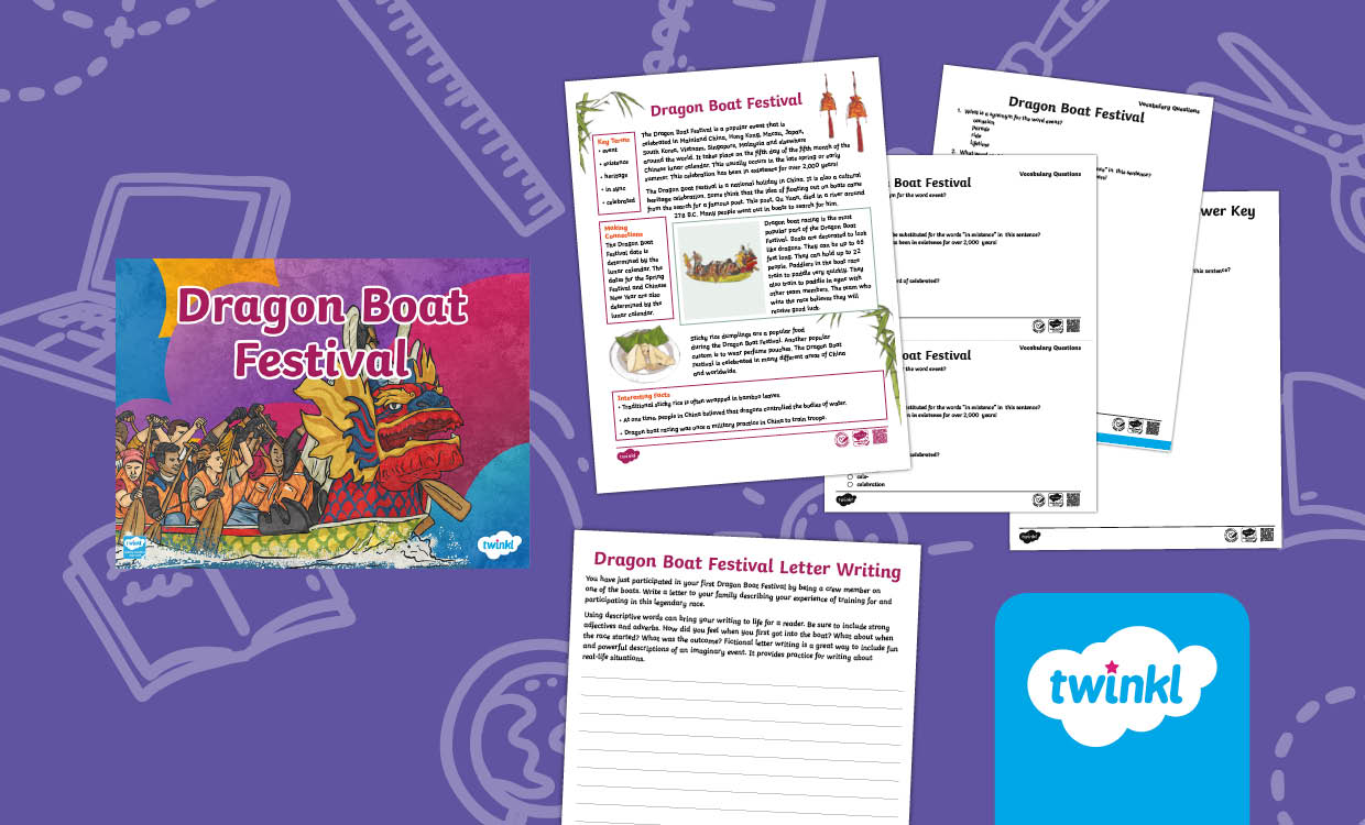  Dragon Boat Festival lesson for 3rd-5th Grade