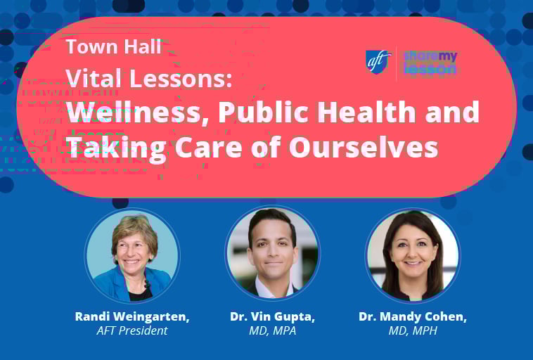 Vital Lessons: A Town Hall on Wellness, Public Health and Taking Care of Ourselves