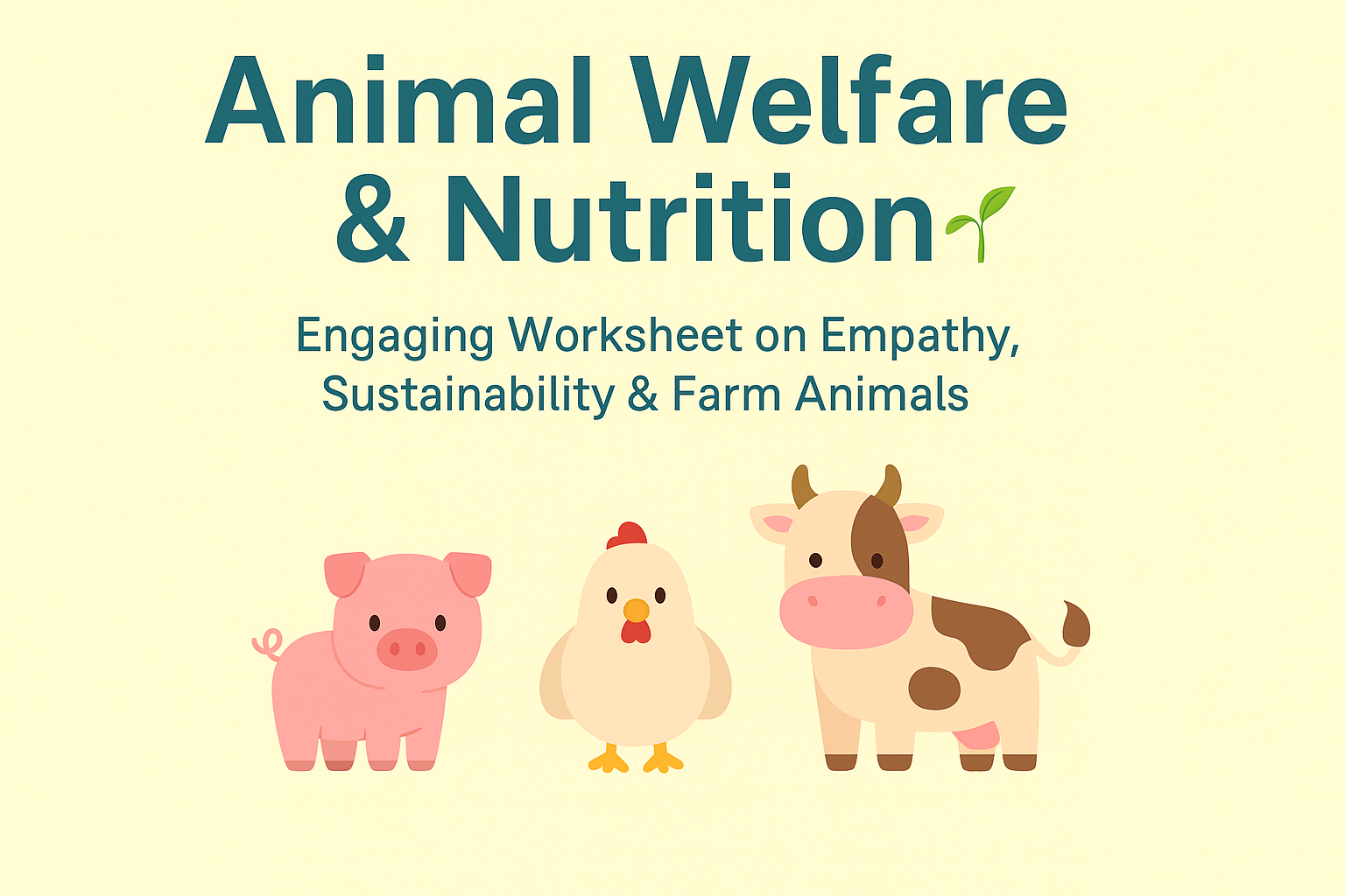 Animal Welfare & Nutrition