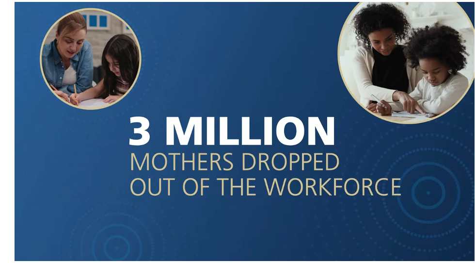 3 Million mothers dropped out of the workforce