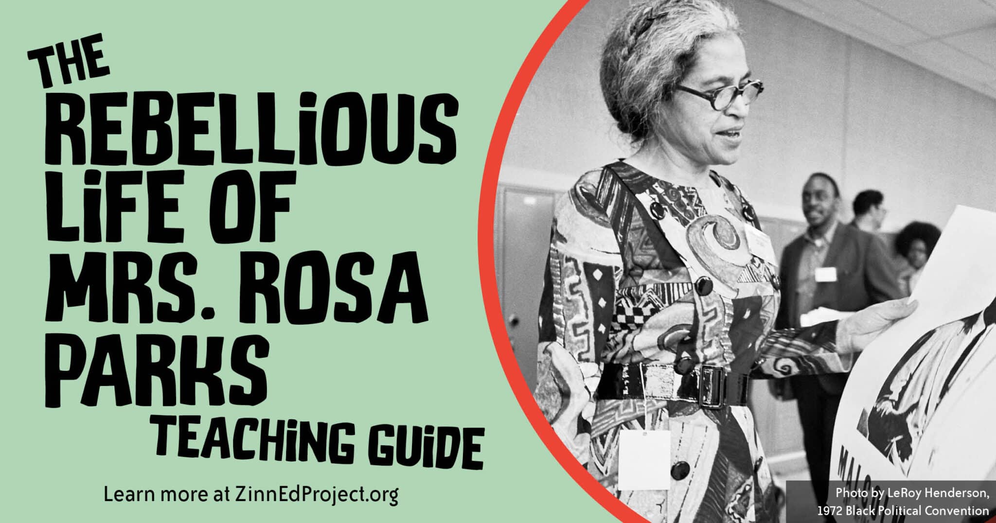 Rosa Parks Teaching guide cover