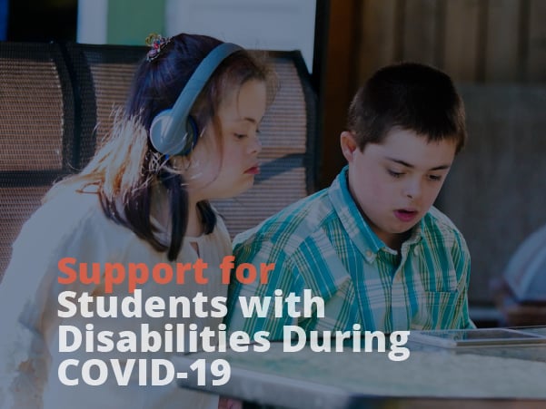 distance learning ideas: supporting students with disabilities
