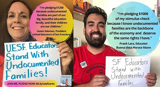 uesf educators donate 