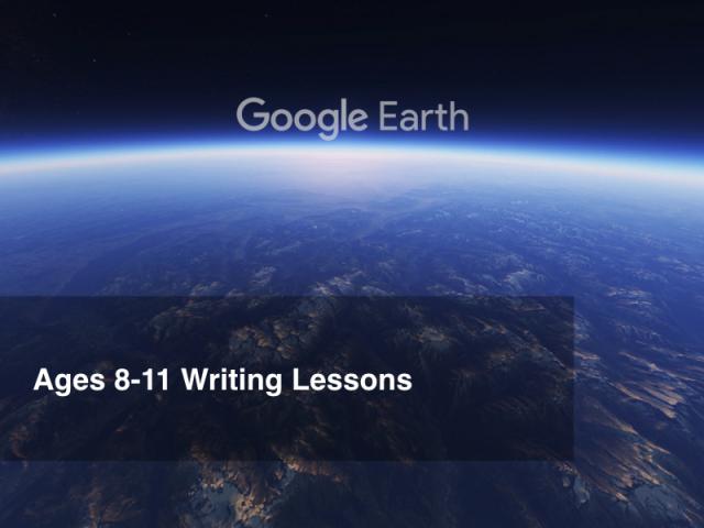 Google Earth Education: Writing Lessons Grades 4-5