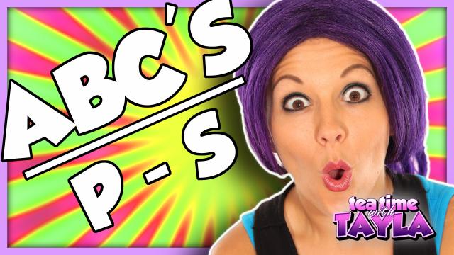 ABC’s for Children | Learn ABC’s for Kids | Letters P, Q, R, S | ABC Series on Tea Time with Tayla