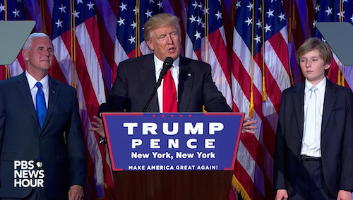 President Elect Donald Trump's Victory Speech (Video and Transcript)