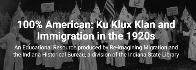 The KKK and Immigration in the 1920's