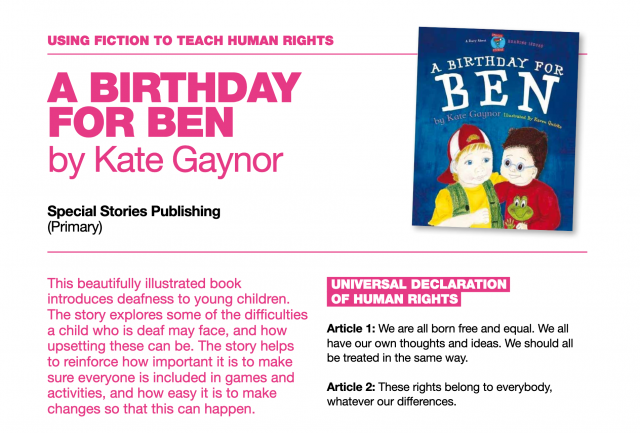A Birthday for Ben by Kate Gaynor
