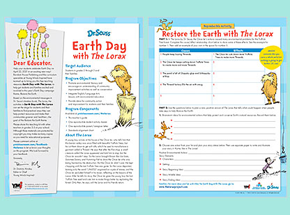 Earth Day with The Lorax