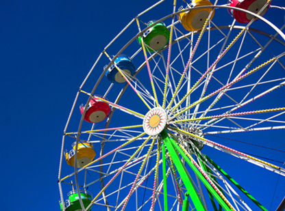 Using Fractions to Compare Amusements Parks By States 